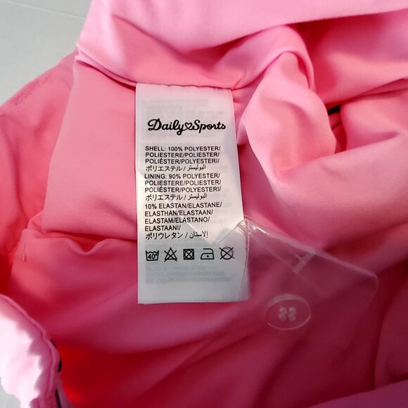 Daily Sports Womens Pink Sky Golf Shorts Size4 Button and zip front closure - Picture 10 of 15